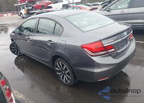 2014 Honda Civic Ex-L z USA, uszkodzony, nr VIN 19XFB2F93EE220141
